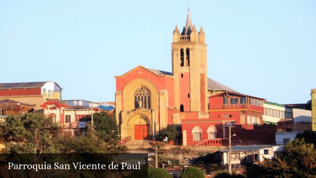 Parroquia San Vicente de Paul - Valparaíso (Región de Valparaíso)